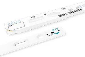 AFIAS ST2 test şeridinin iki görünümü